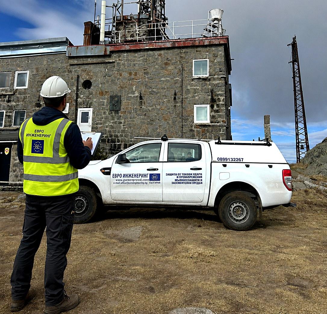 Euro Engineering engineer surveying a site